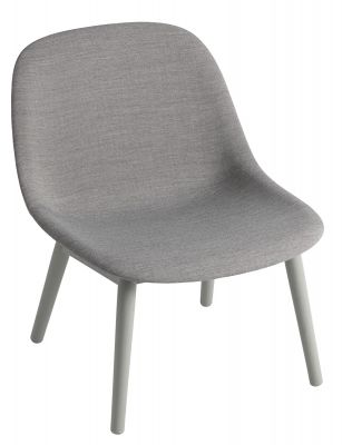 Fiber Lounge Chair Wood Base Stuhl Muuto
